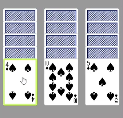 Online Spider Solitaire by Aidan Bell animated large