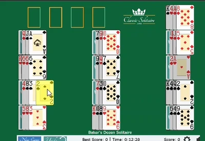 BAKER'S DOZEN SOLITAIRE animated large