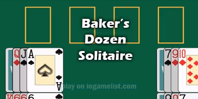  BAKER'S DOZEN SOLITAIRE unblocked