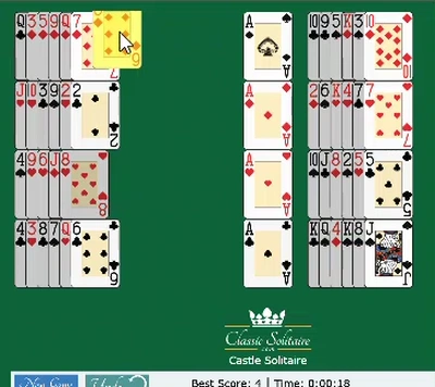 Beleaguered Castle Solitaire animated large