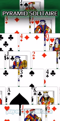  Pyramid Solitaire by Green Felt unblocked